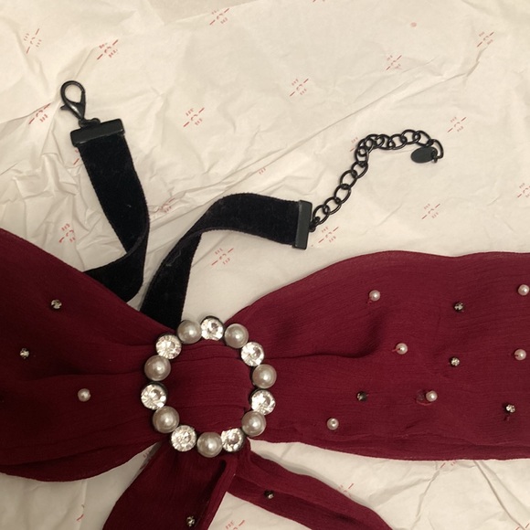 NWOT Zara collar bow - Picture 2 of 5